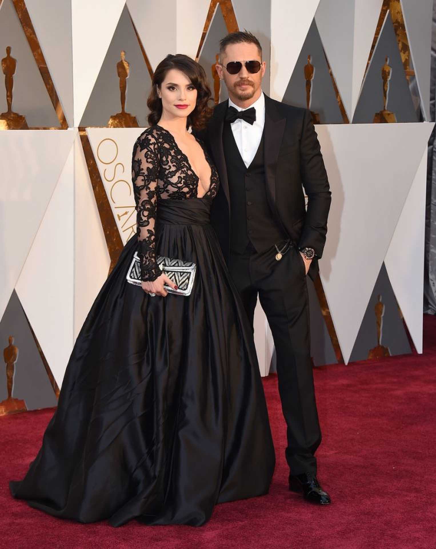 Tom Hardy és Charlotte Riley a vörös szőnyegen