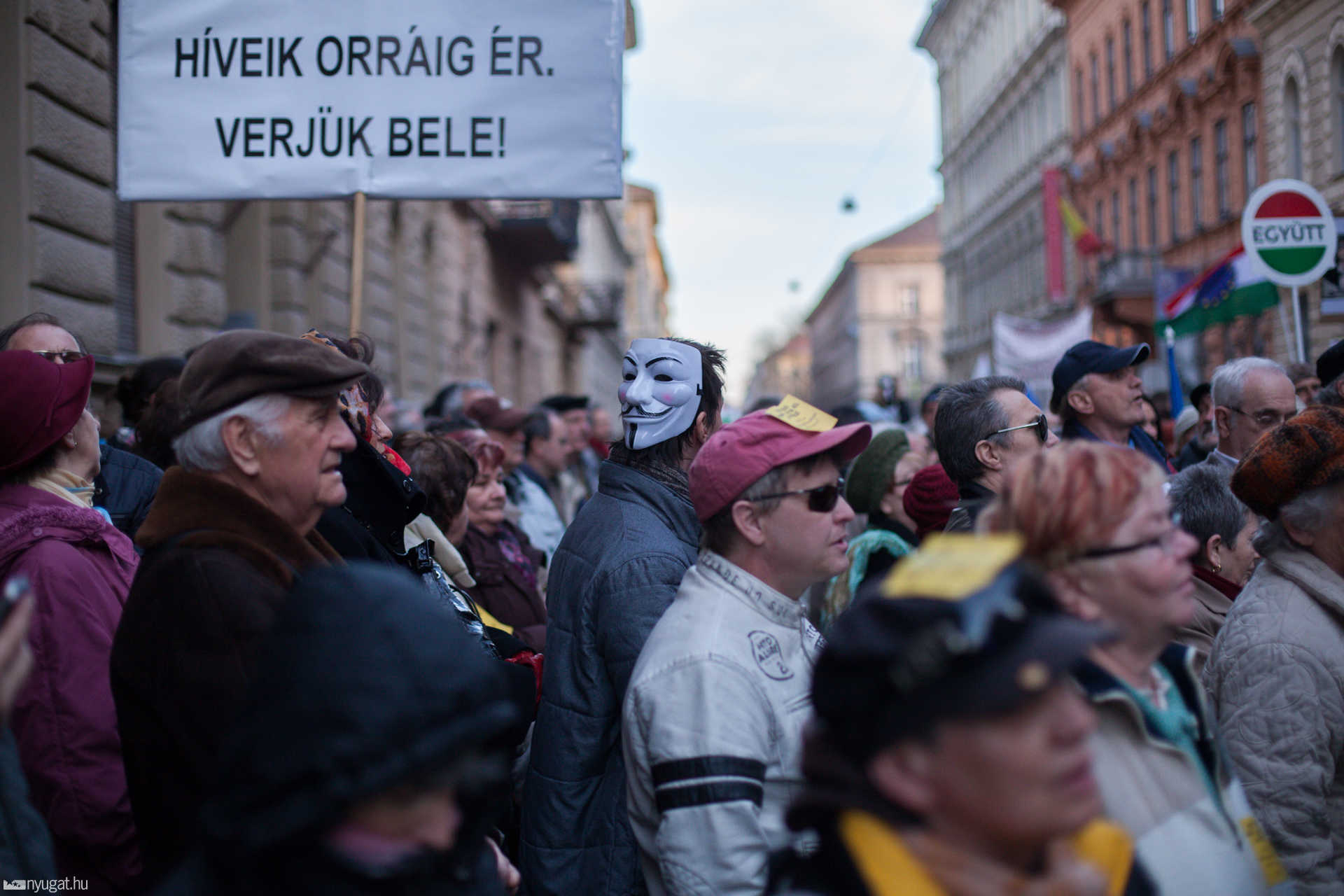 Tüntetés a Korrupció kormánya ellen