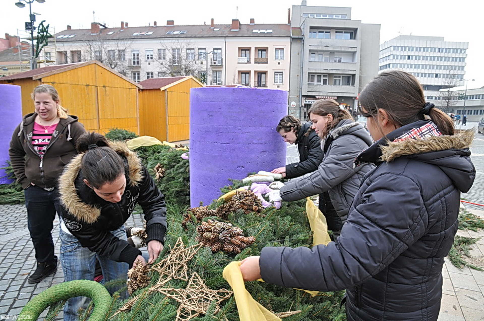 Advent Szombathelyen - előkészületek