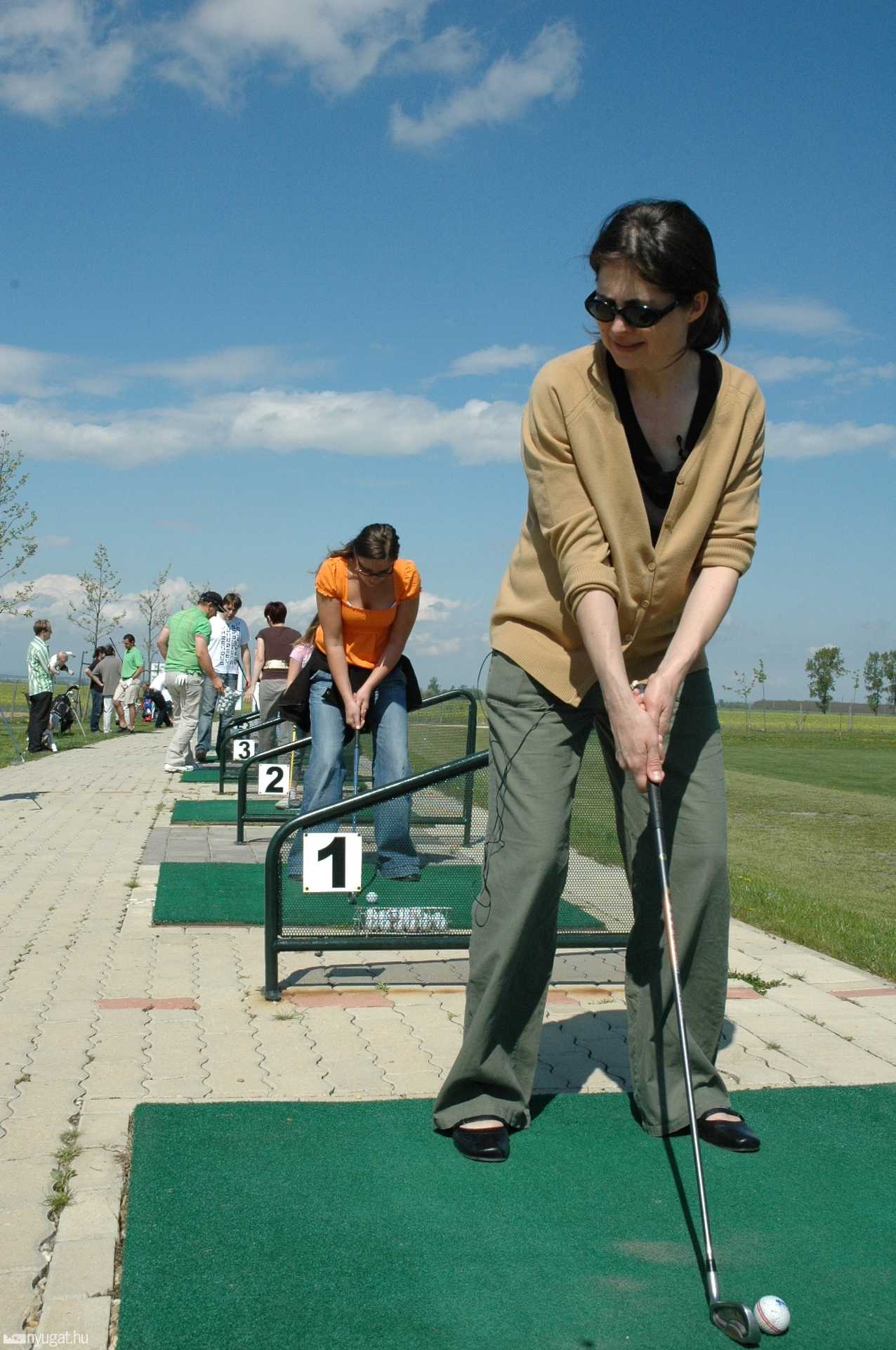 Szezonnyitó a büki golfpályán