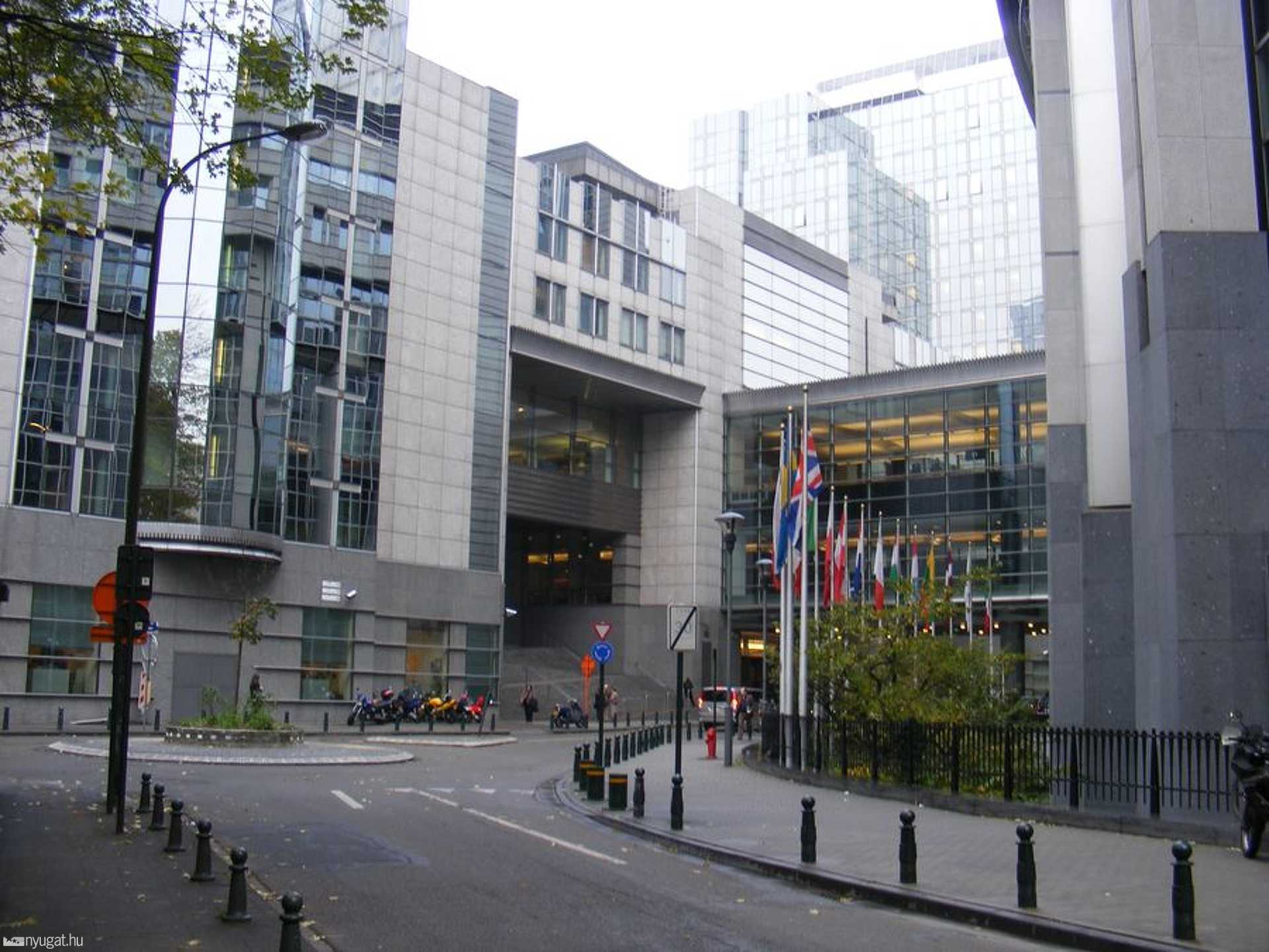 Európa Parlament üvegpalotái