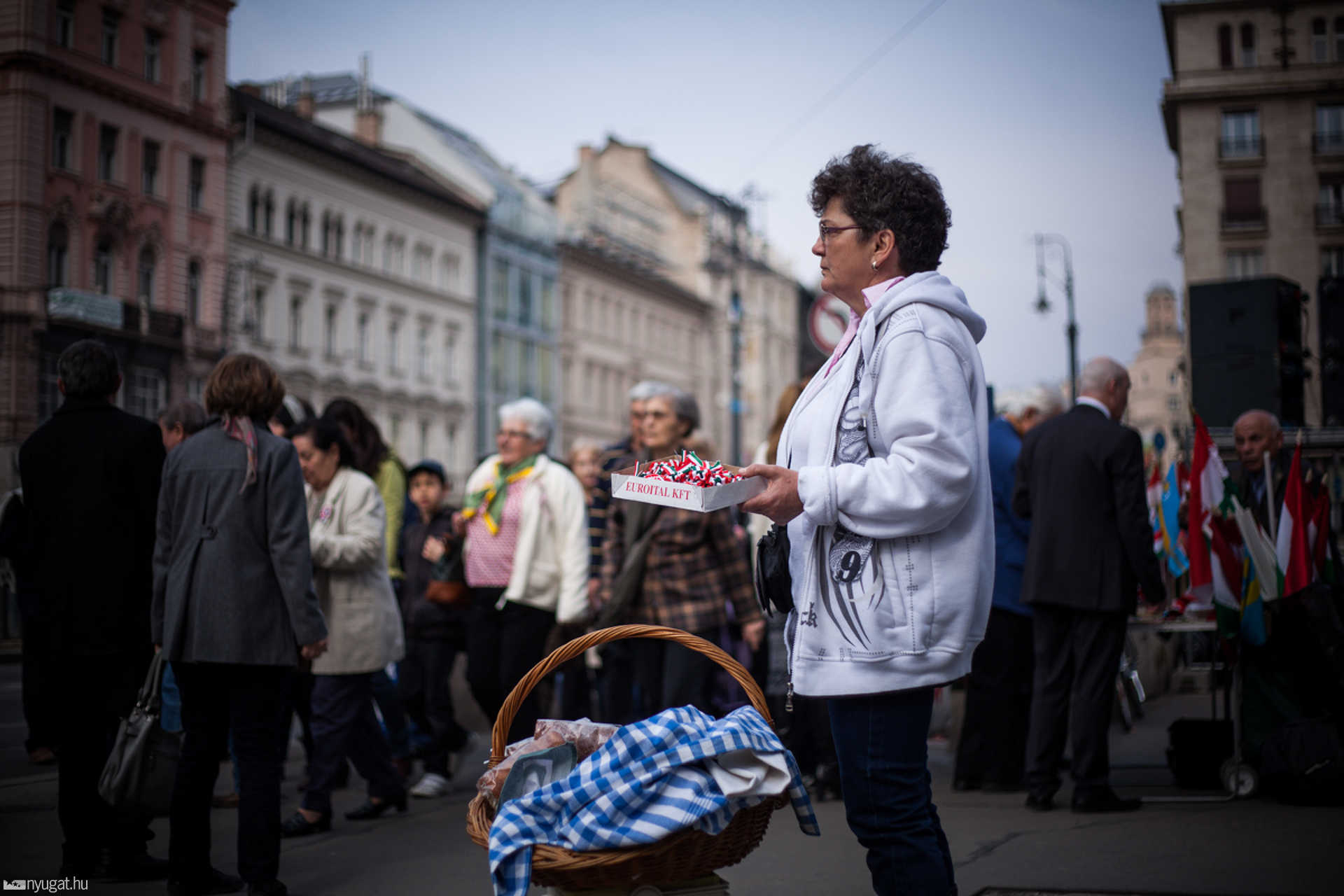 A Fidesz március tizenötödikéje Budapesten