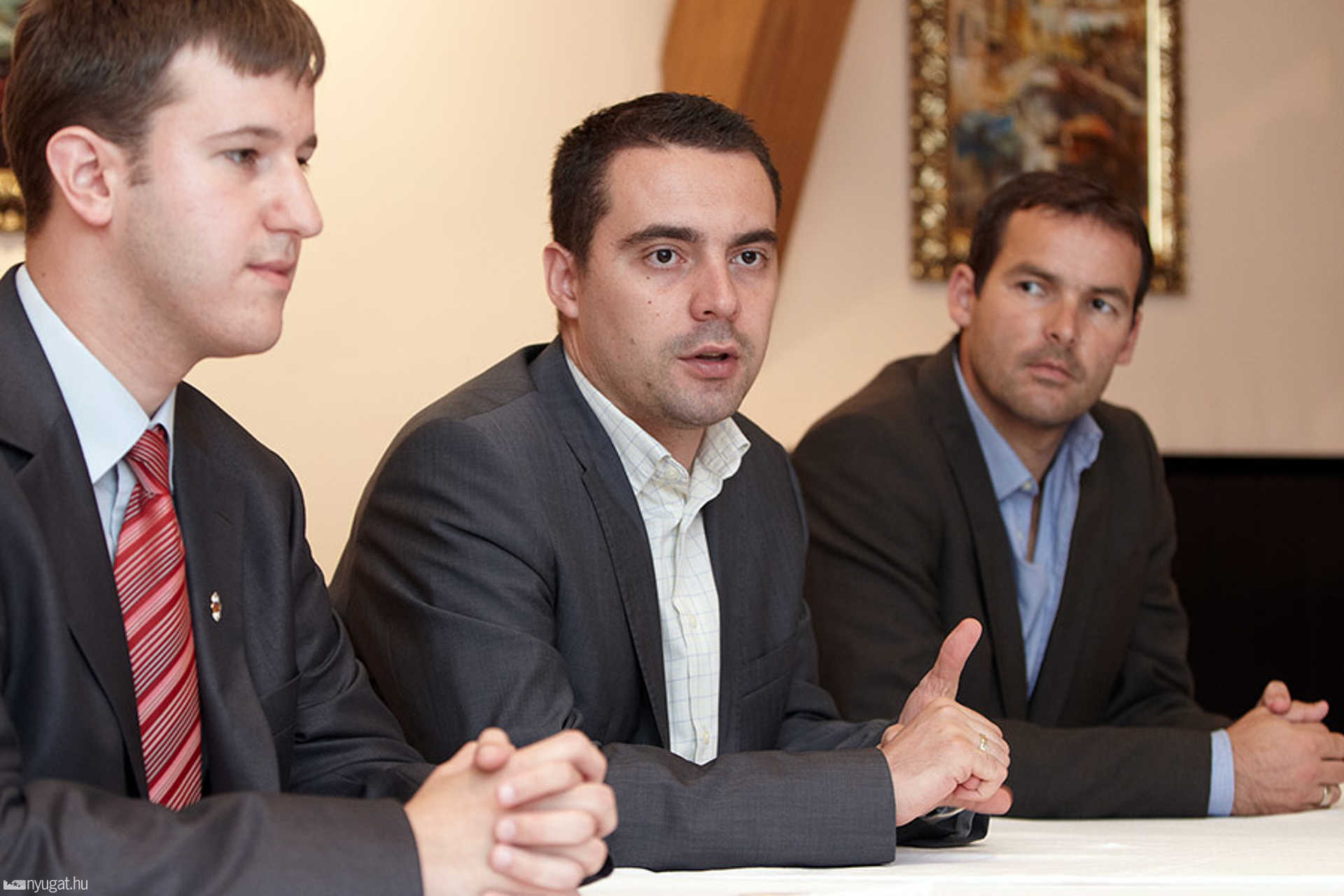 Szombathelyen járt Vona Gábor
