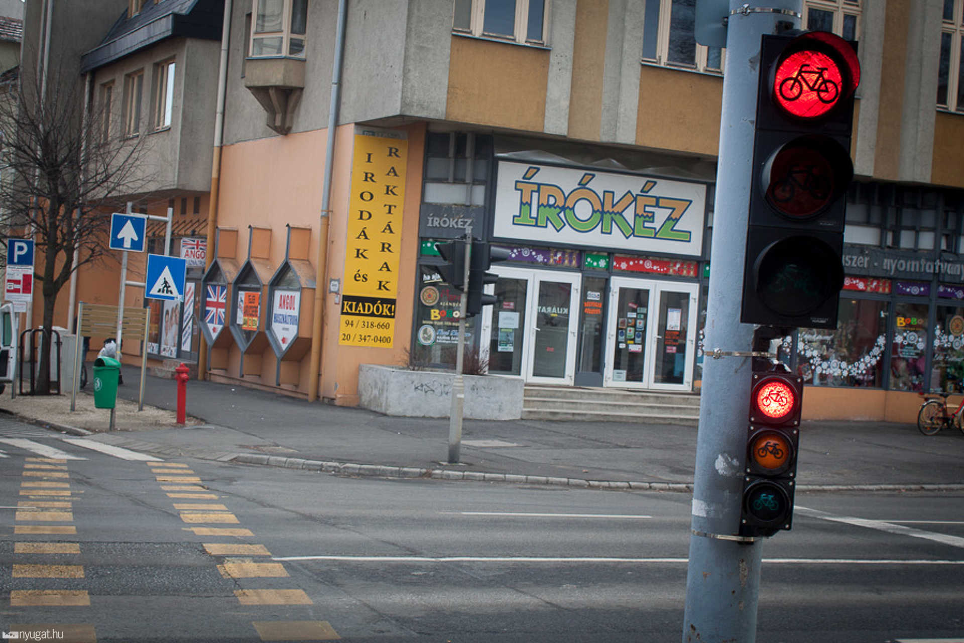 Biciklis közlekedési lámpák