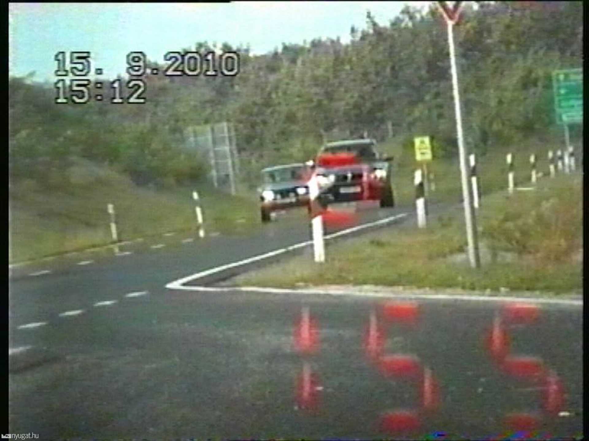 155 km/h 84-os főút