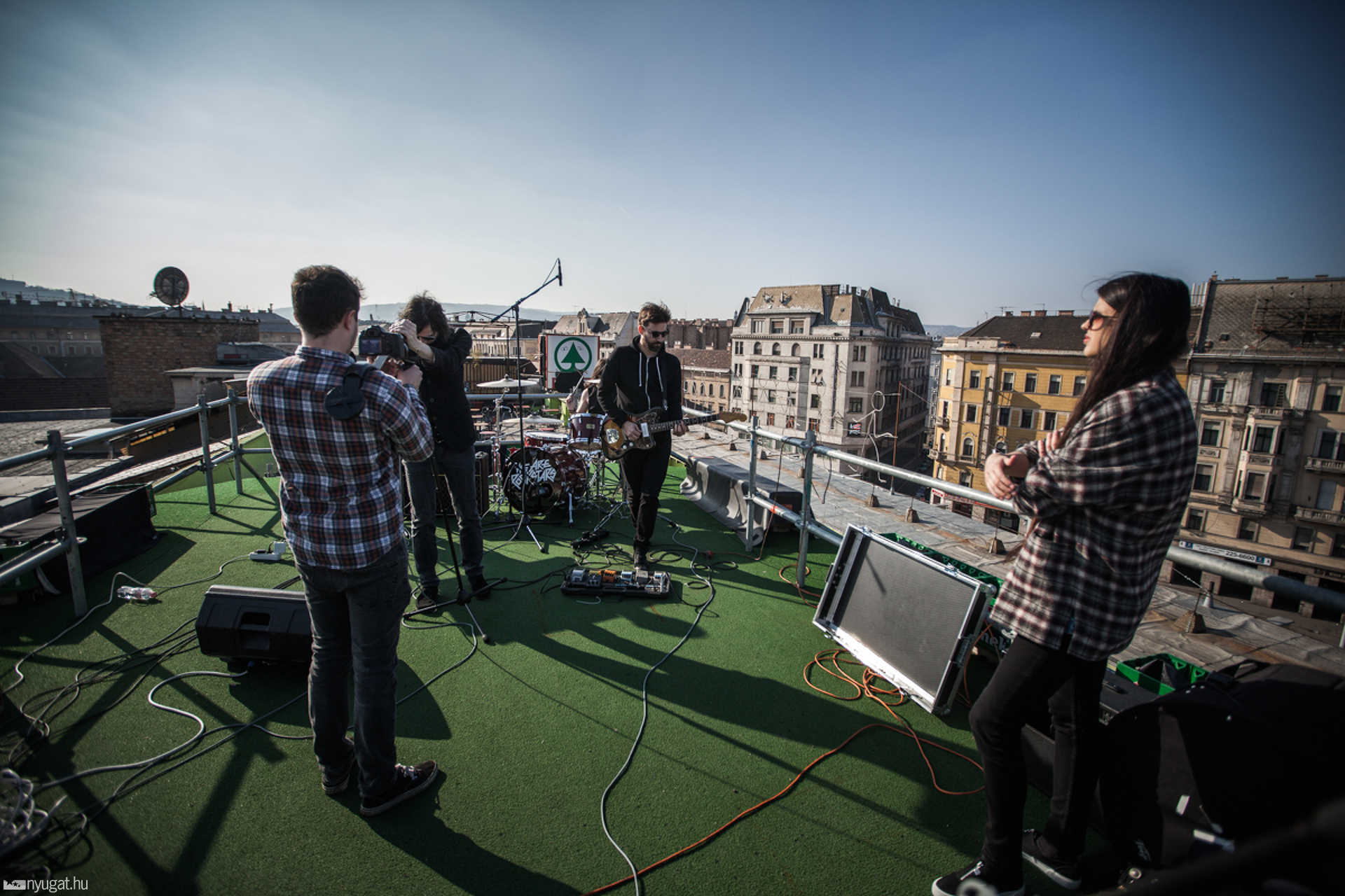 Balcony TV Budapest: így zajlott a forgatás