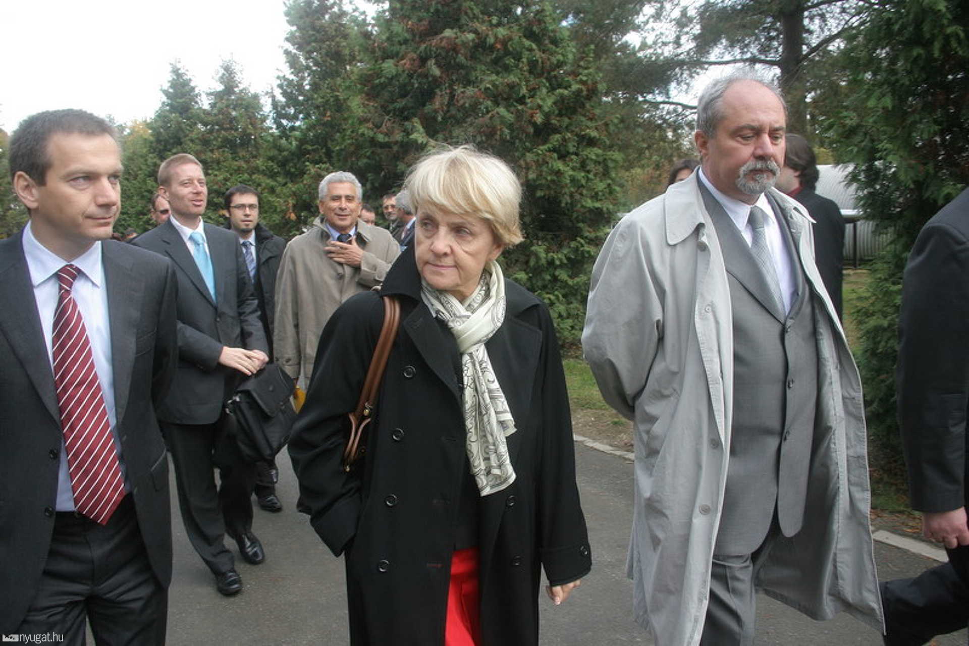Szennyvíztisztító telep átadása Szombathelyen