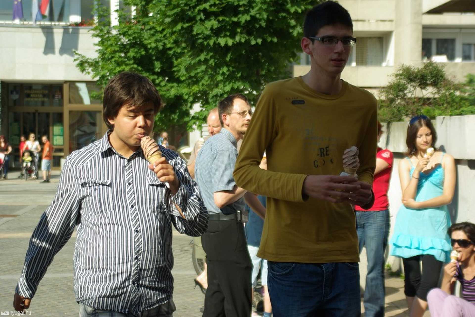 Fagyis demonstráció