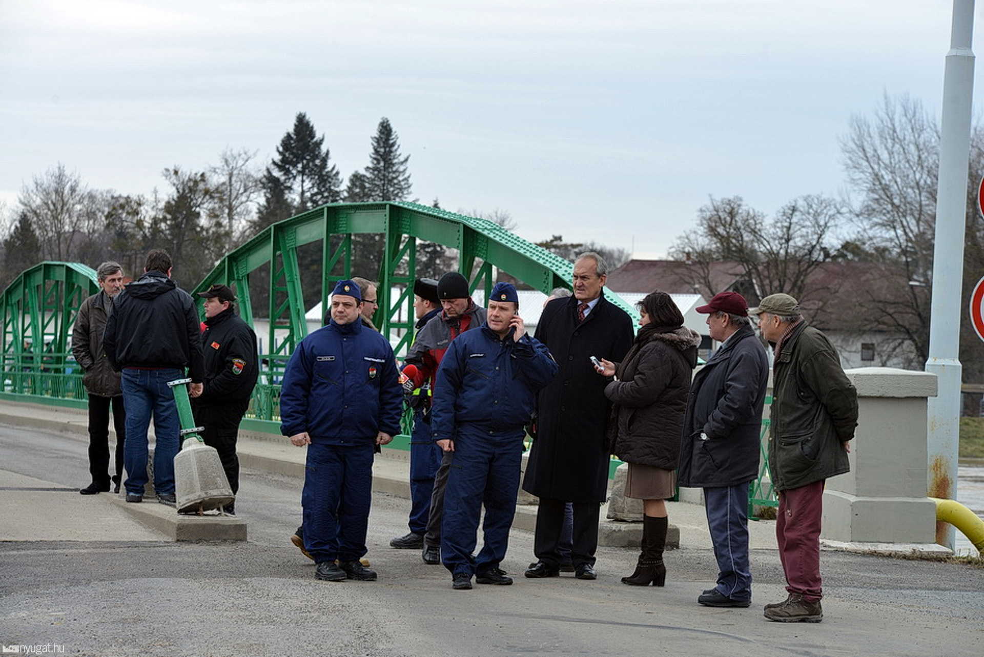 Árvízhelyzet Körmenden - 2013.02.27.