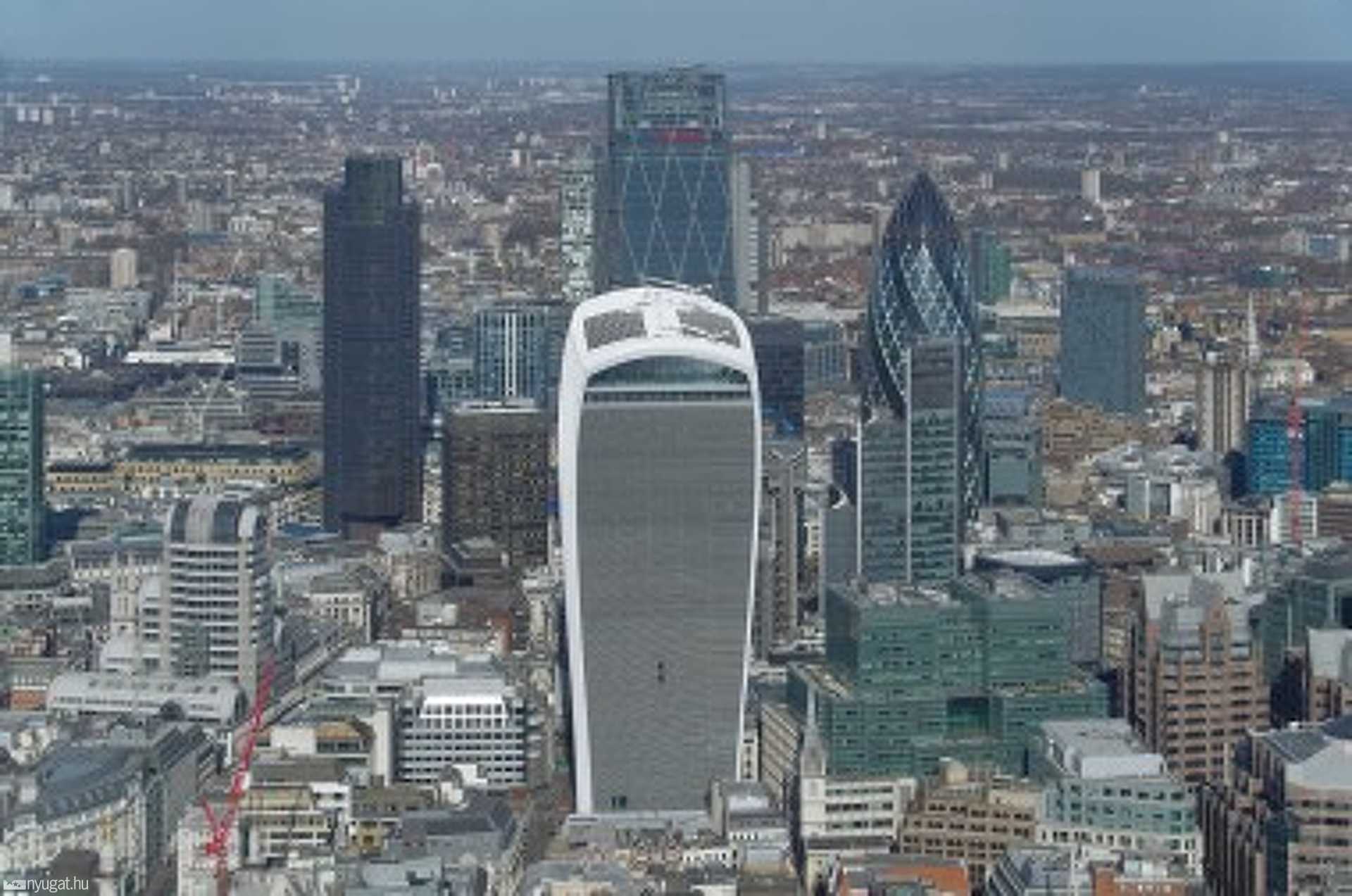 Londoni City felhőkarcolói