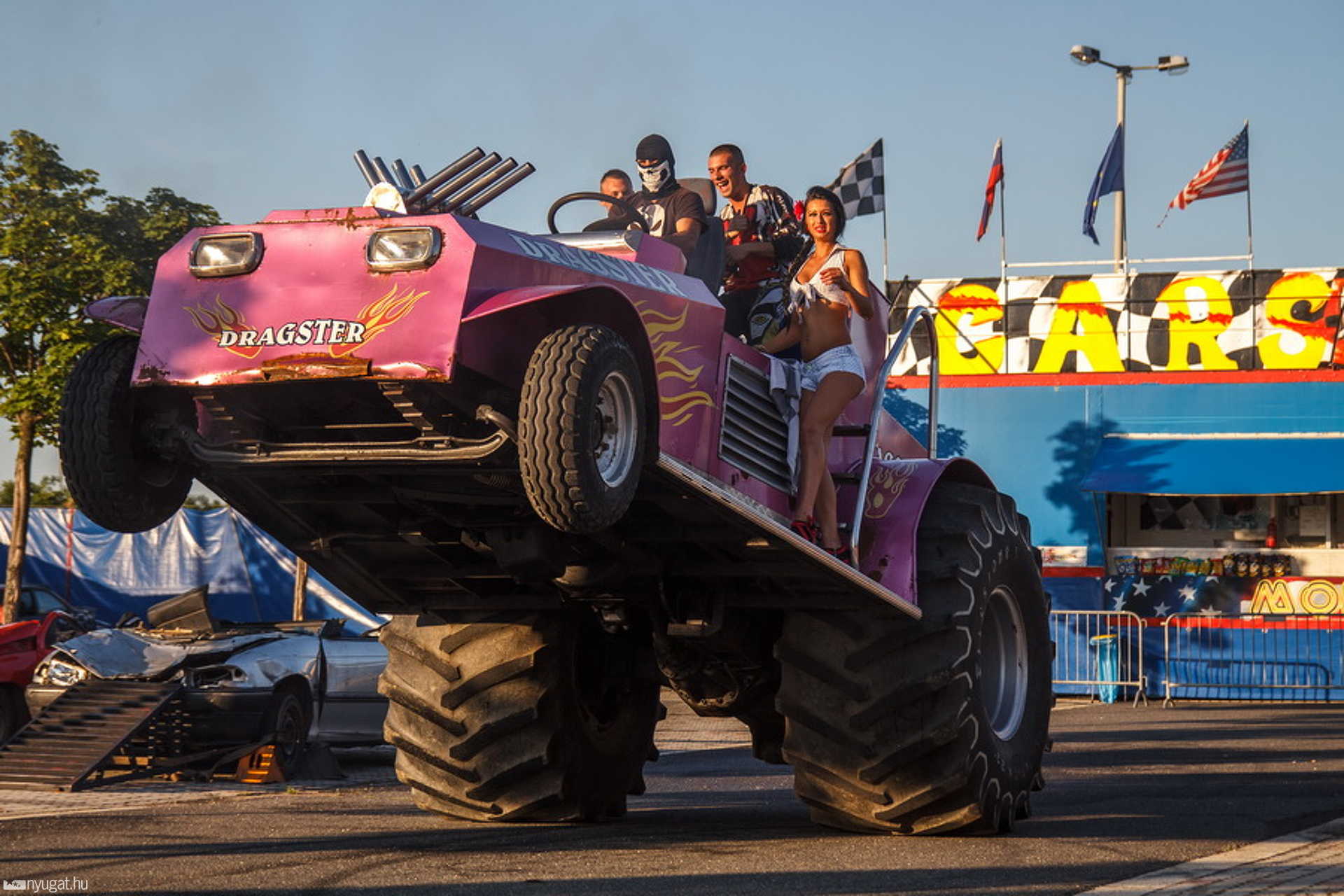 Monster truck autóshow