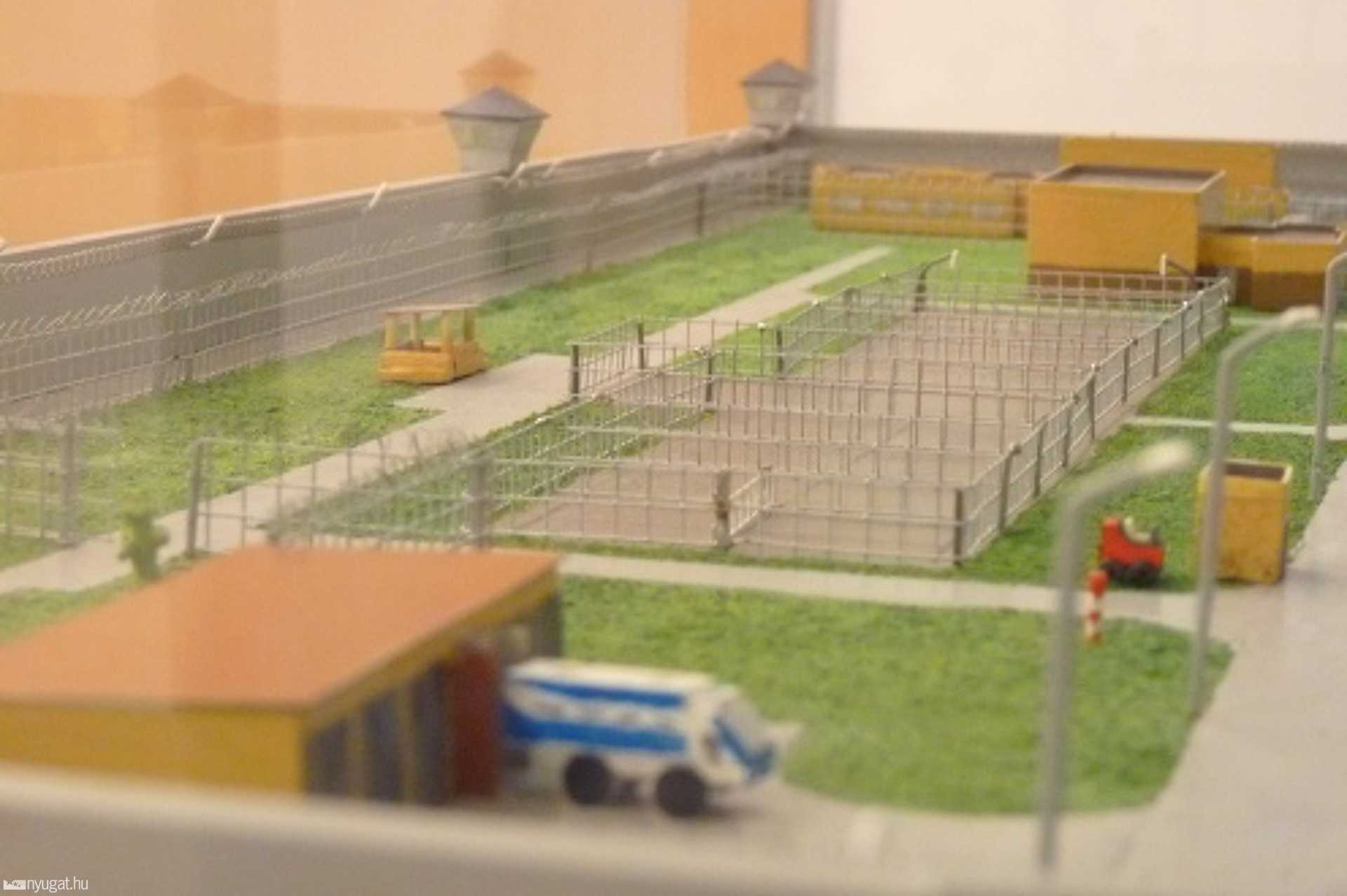 Szombathelyi börtön makettje