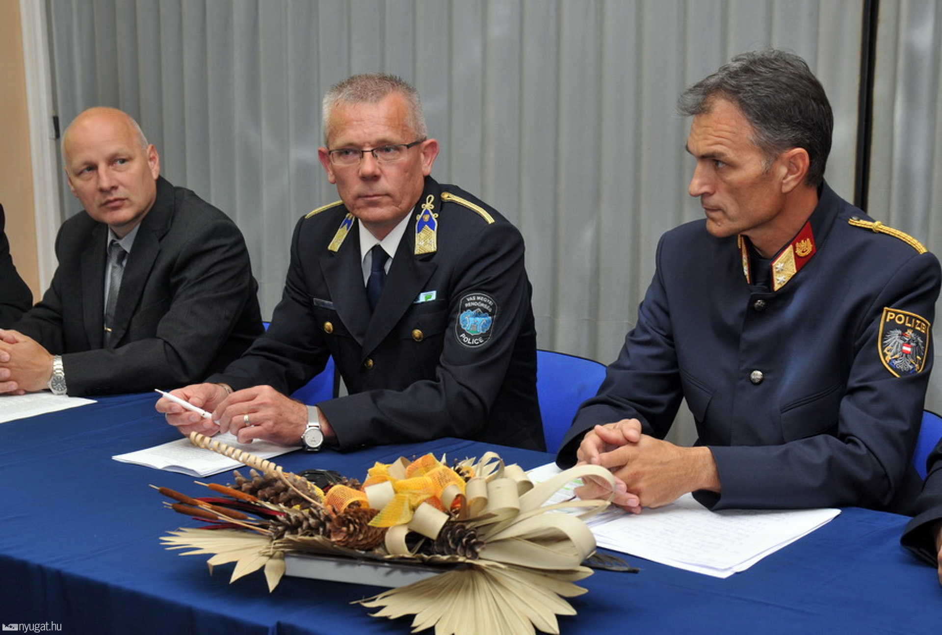 Jobbról: Ewald Dragosits, Szendrődi Barnabás, Tóth János 
