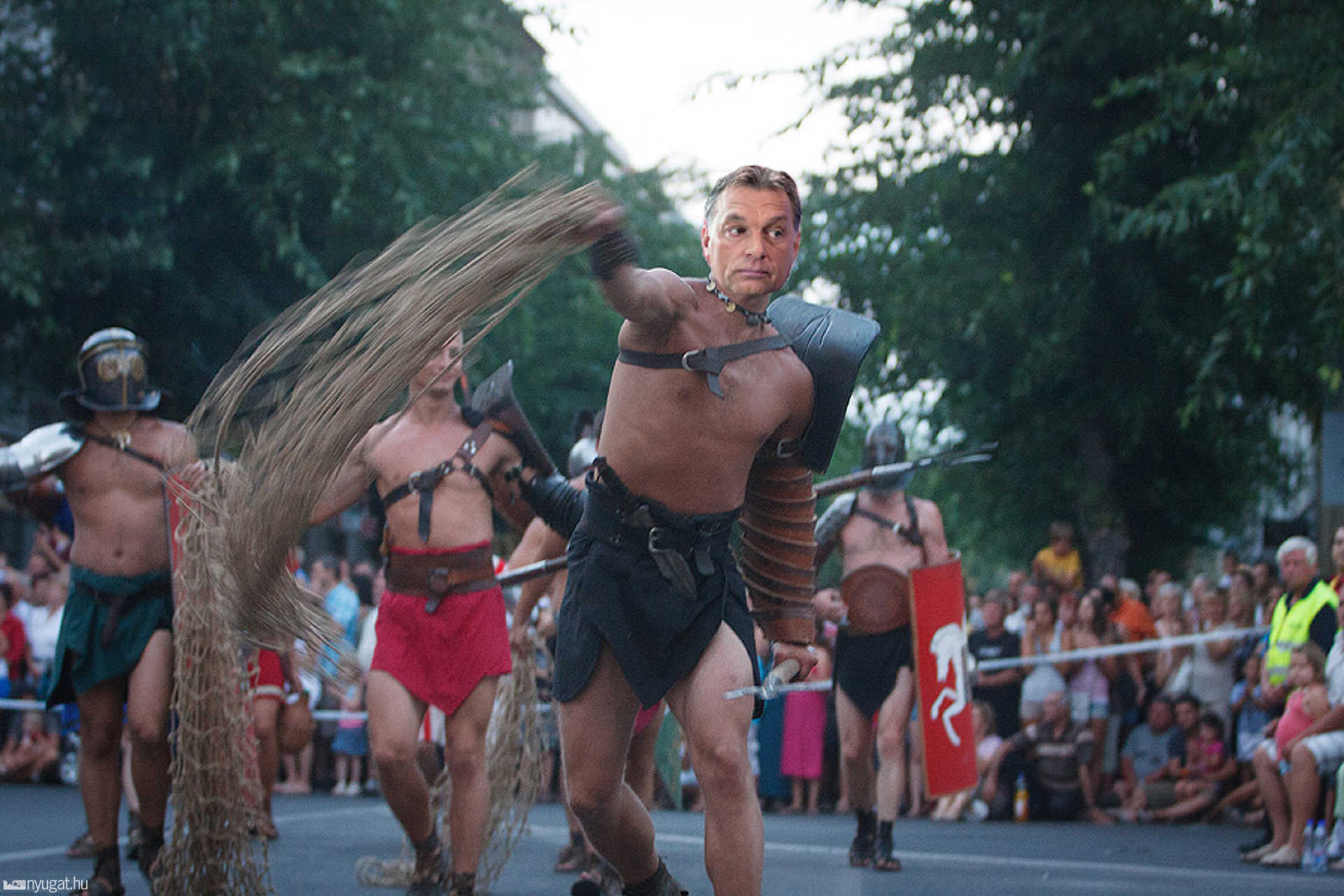Orbán Viktor a Savaria Karneválon