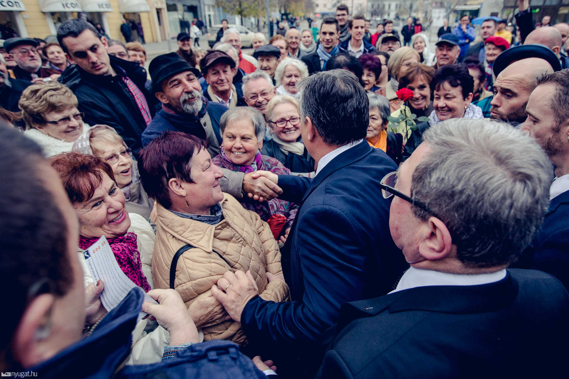 Orbán Viktor sajtótájékoztatója a szombathelyi városházán