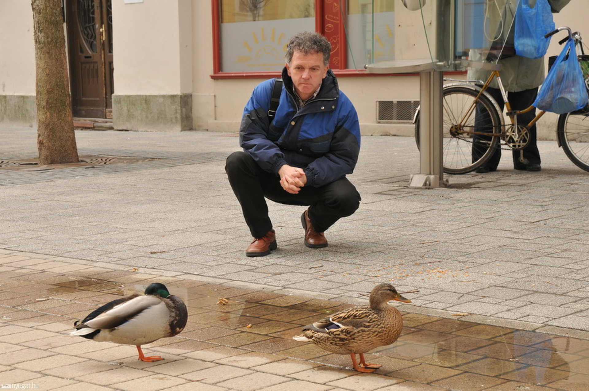 Dr. Balogh Lajos sokáig figyelte a madarakat