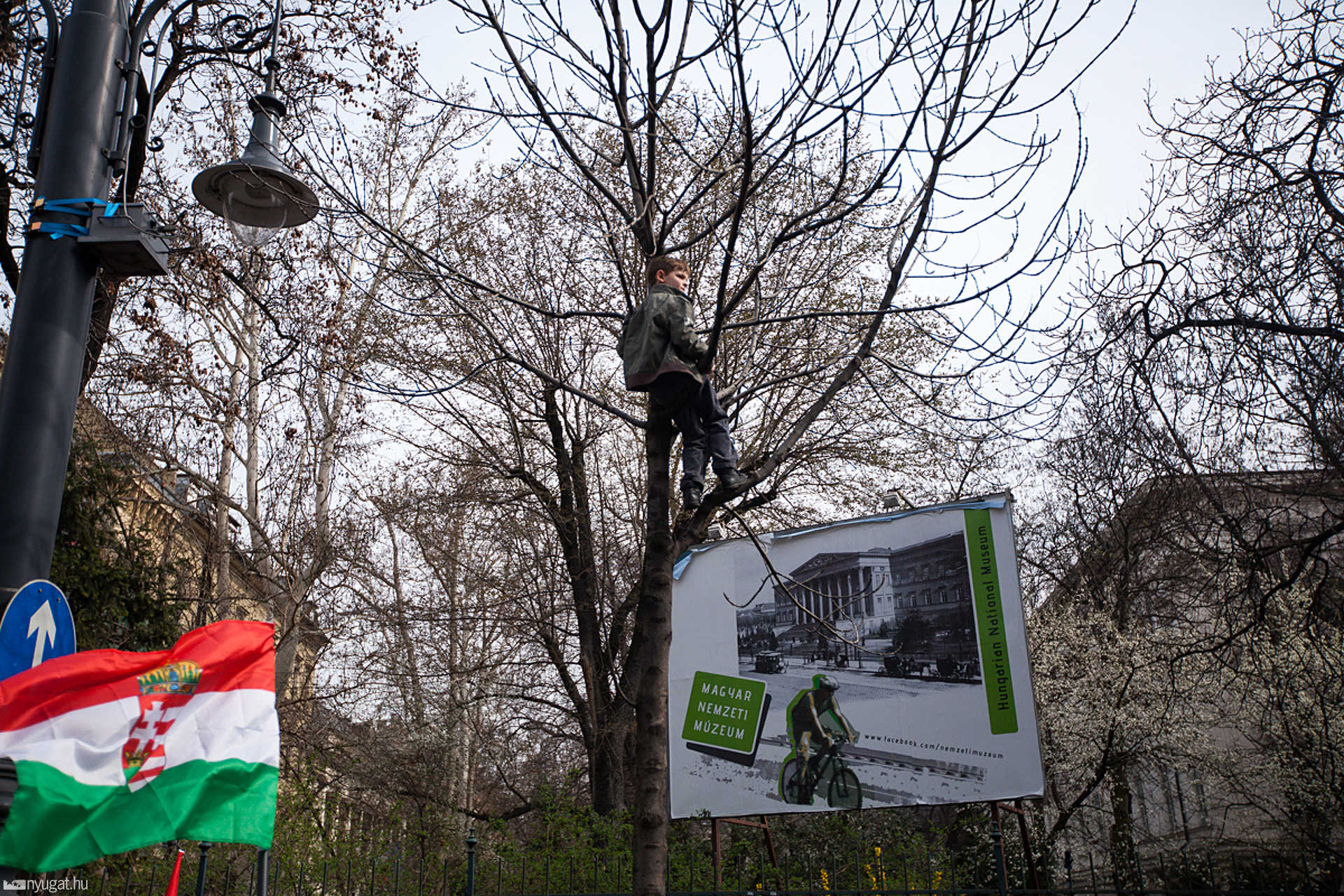 A Fidesz március tizenötödikéje Budapesten