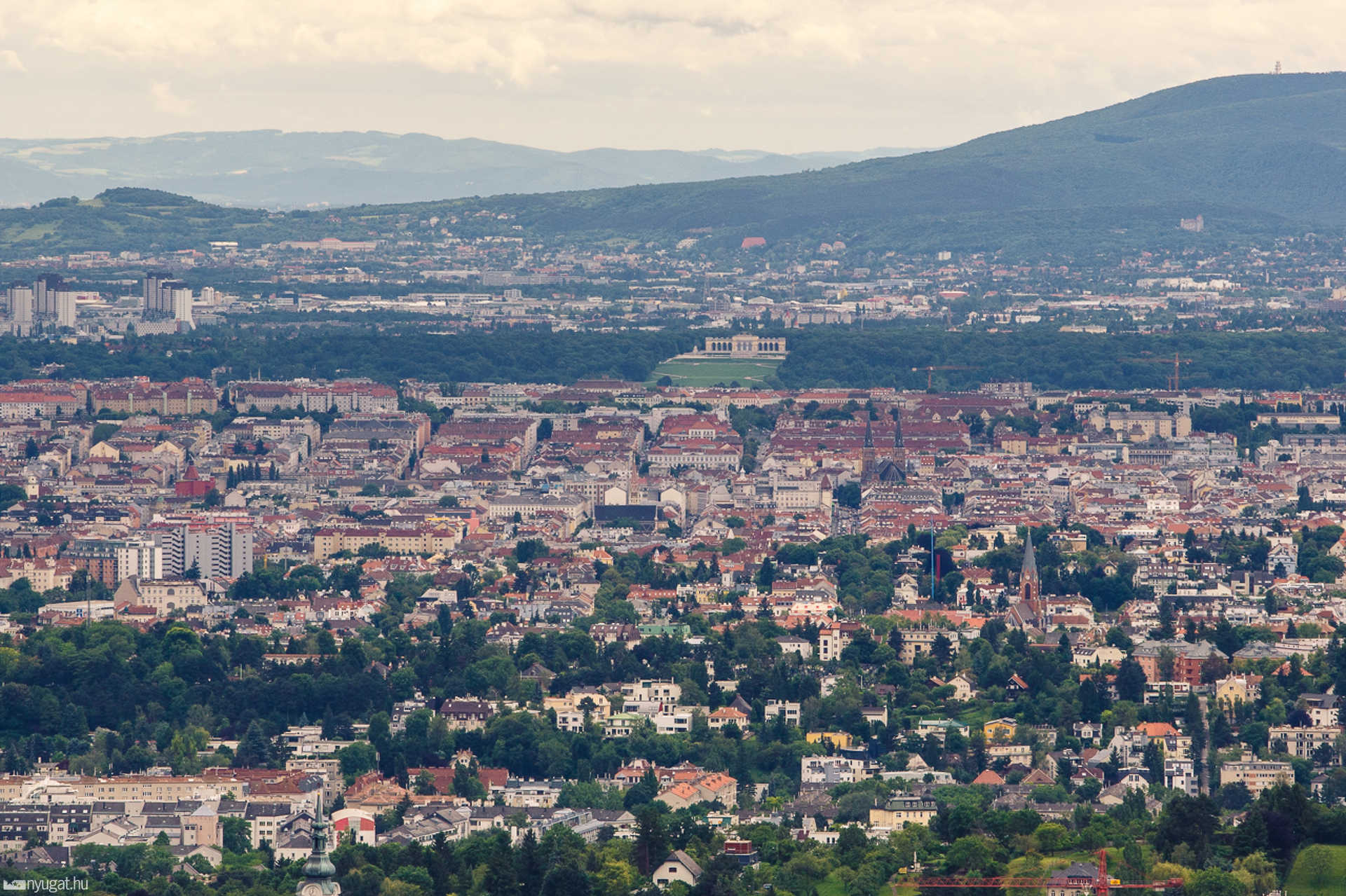 Bécsi panoráma: Kahlenberg