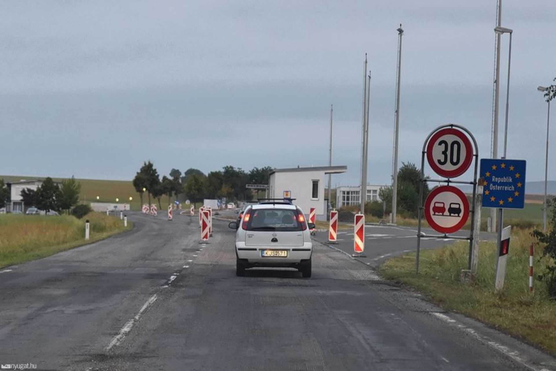 Helyzet az oszták-magyar határátkelőkön, Vas megyében