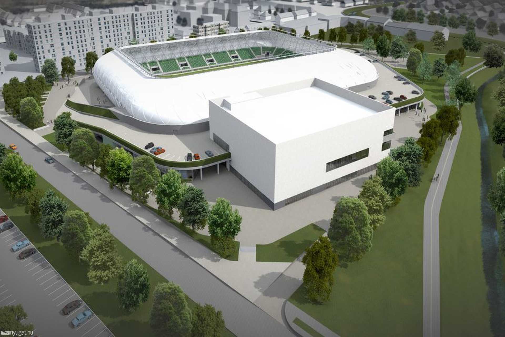 Ilyen lesz az új Hali stadion