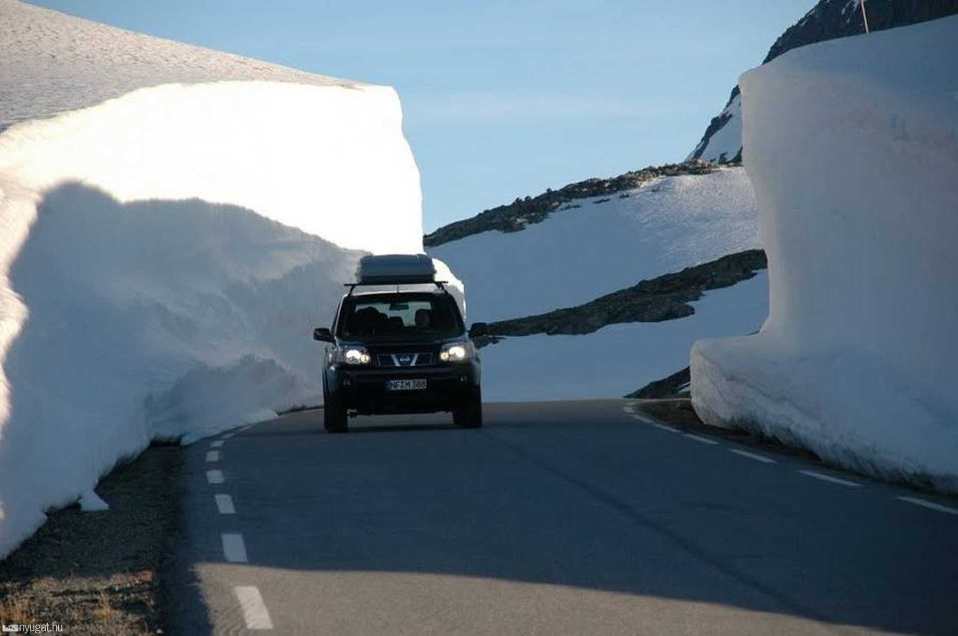 Havas utak Norvégiában