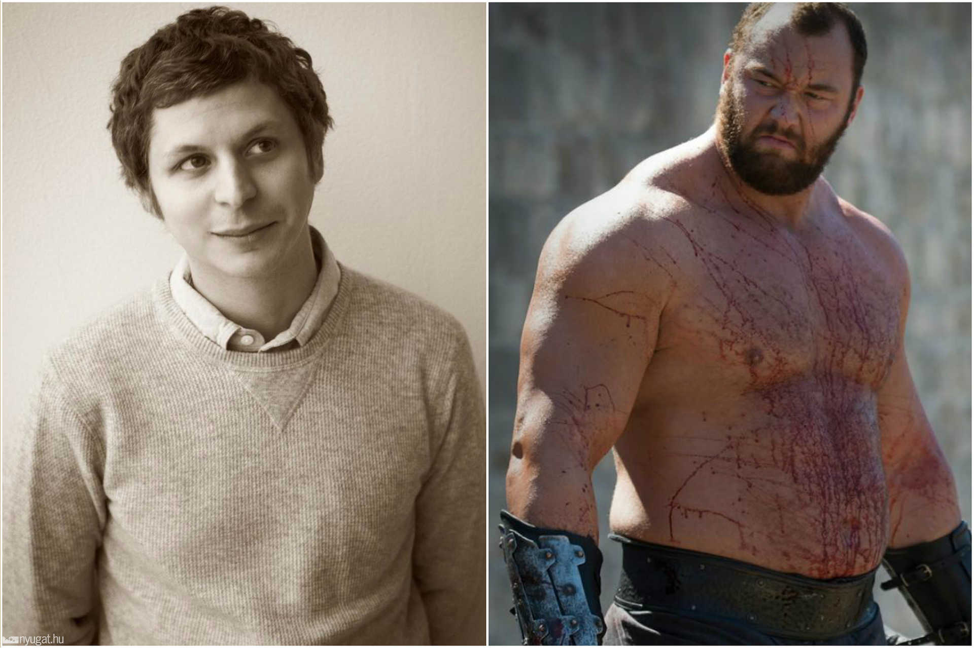 Michael Cera és Hafthór Júlíus Björnsson