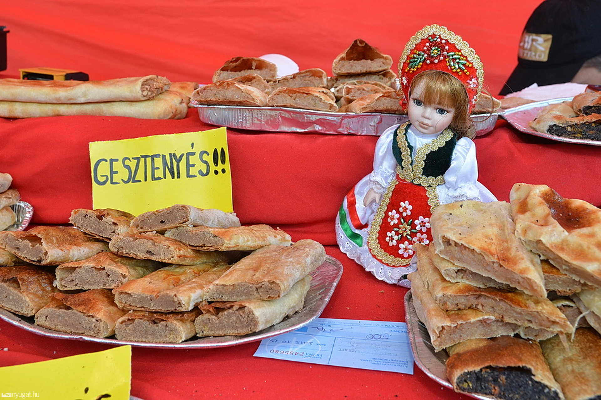 Csemegék a velemi gesztenyeünnepen, 2012-ben