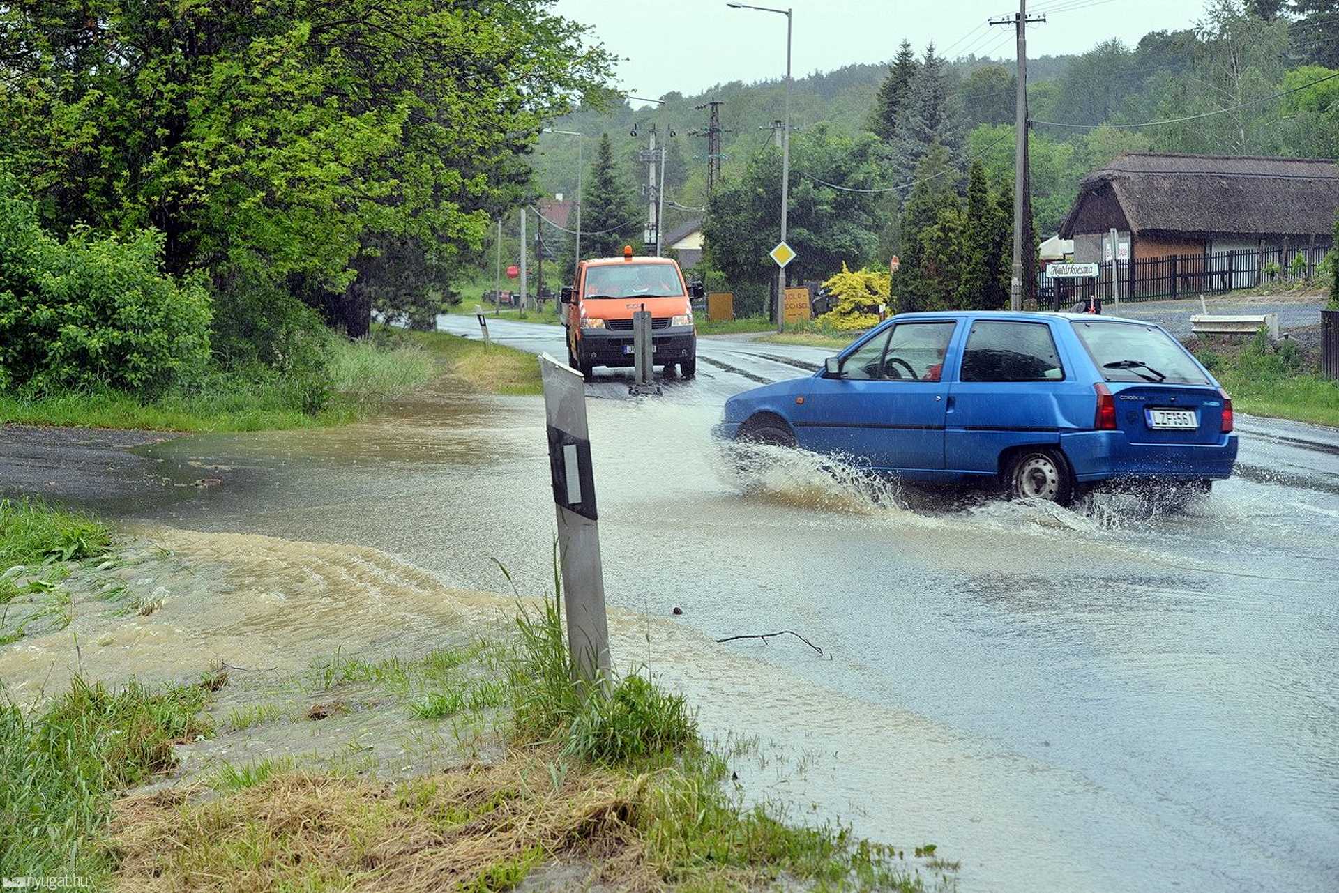 Árvízhelyzet Kőszegen