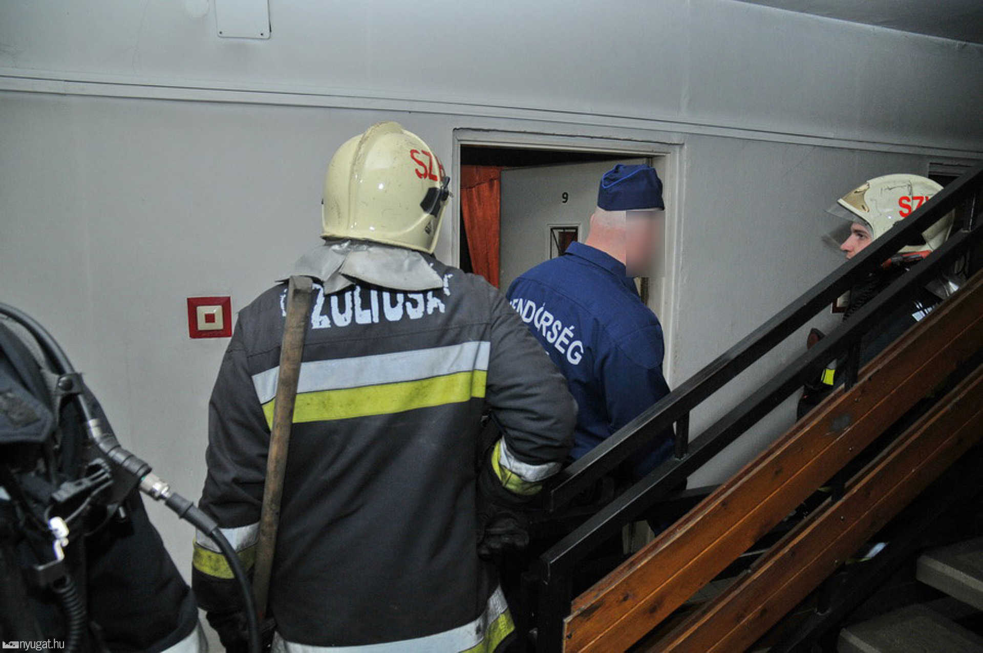 Pincetűz Szombathelyen, a Pázmány körúton