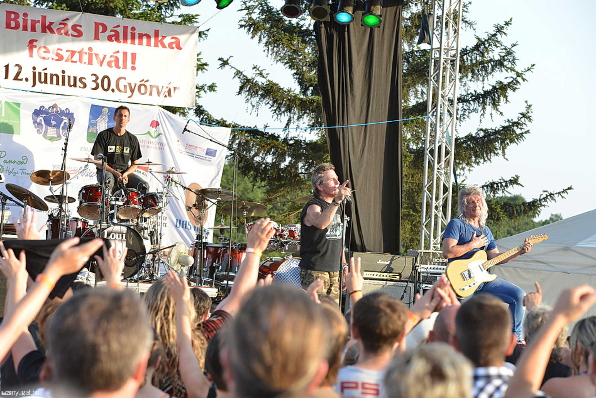 Lord és Edda koncert a győrvári Birkás Pálinkafesztiválon - 2012.