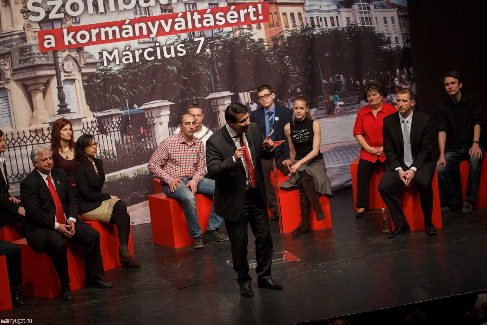 MSZP kampányrendezvény az MMIK-ban
