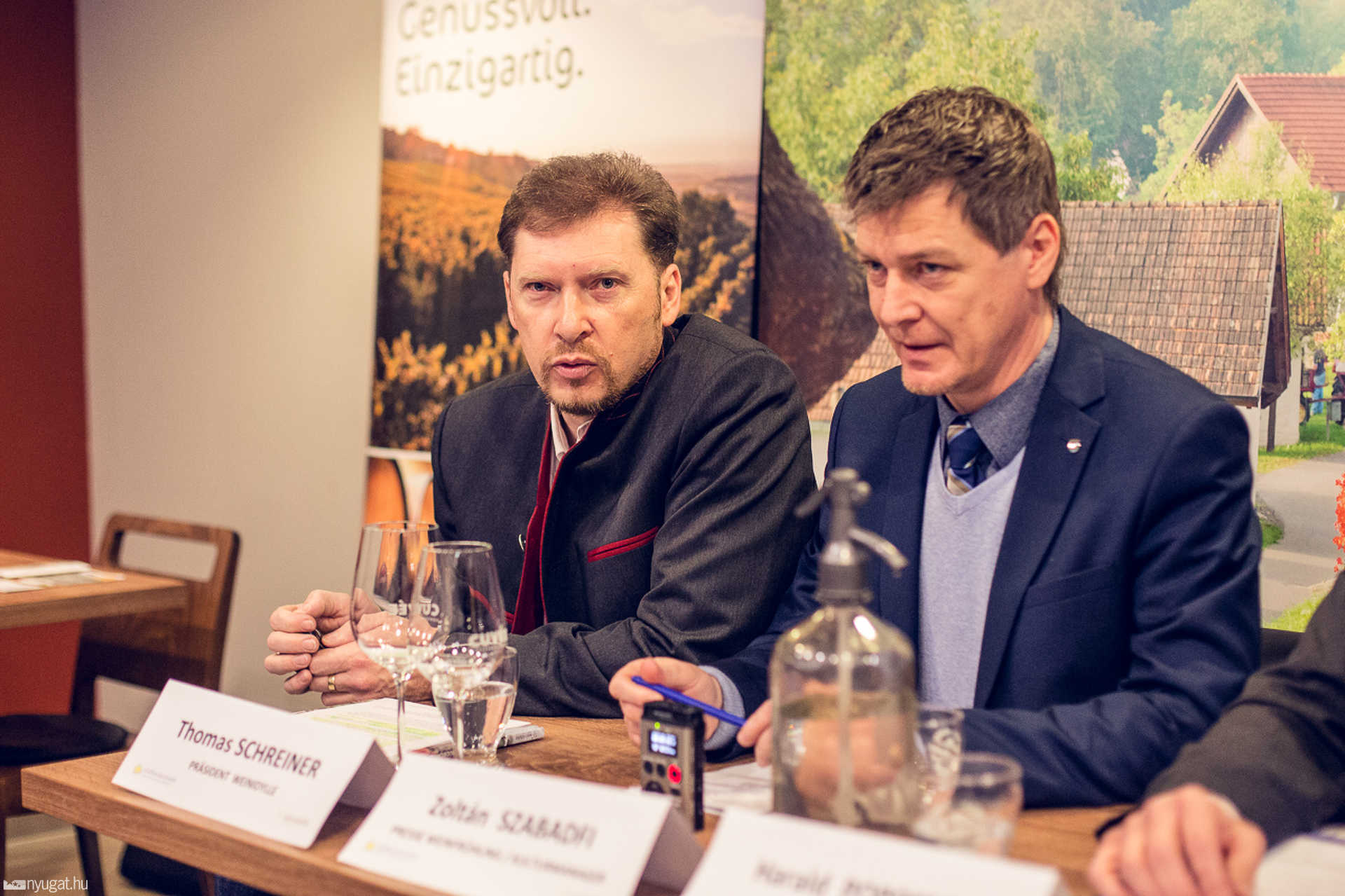 Sajtótájékoztató a dél-burgenlandi Bortavaszról