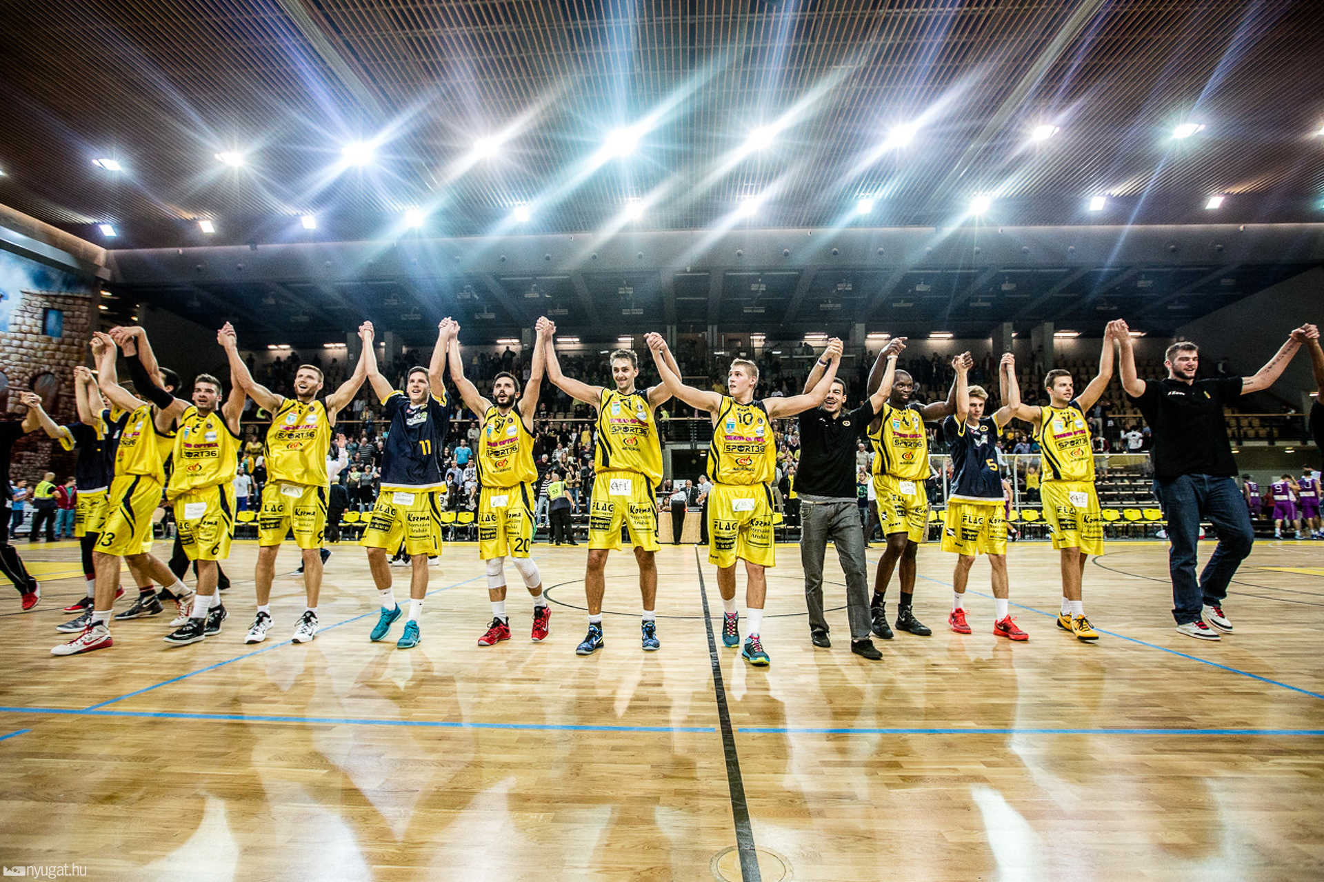 Falco KC Szombathely – KTE-Duna Aszfalt NB I-es kosárlabda-mérkőzés