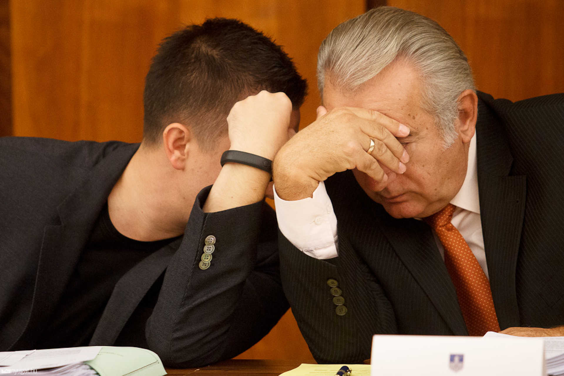 Gondterhelt a baloldal - Czeglédy Csaba és Németh Kálmán