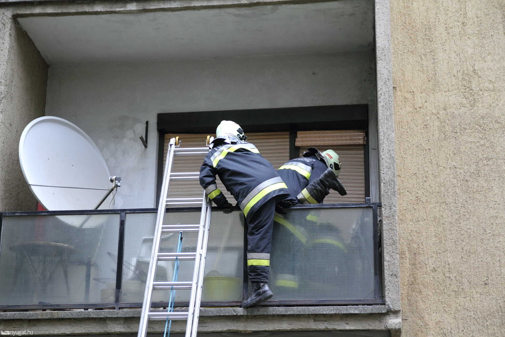 Szomszédjának köszönheti az idős bácsi az életét