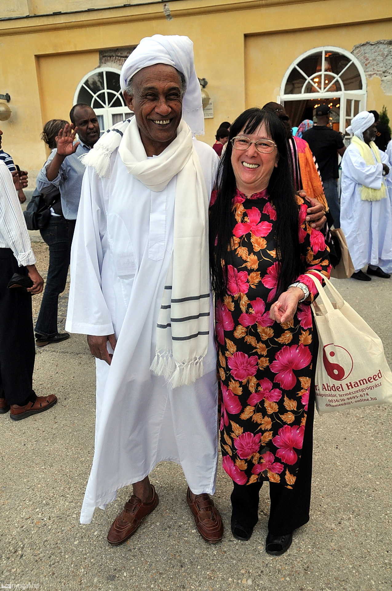 Nguyen Piroska és dr. Abdel Hameed