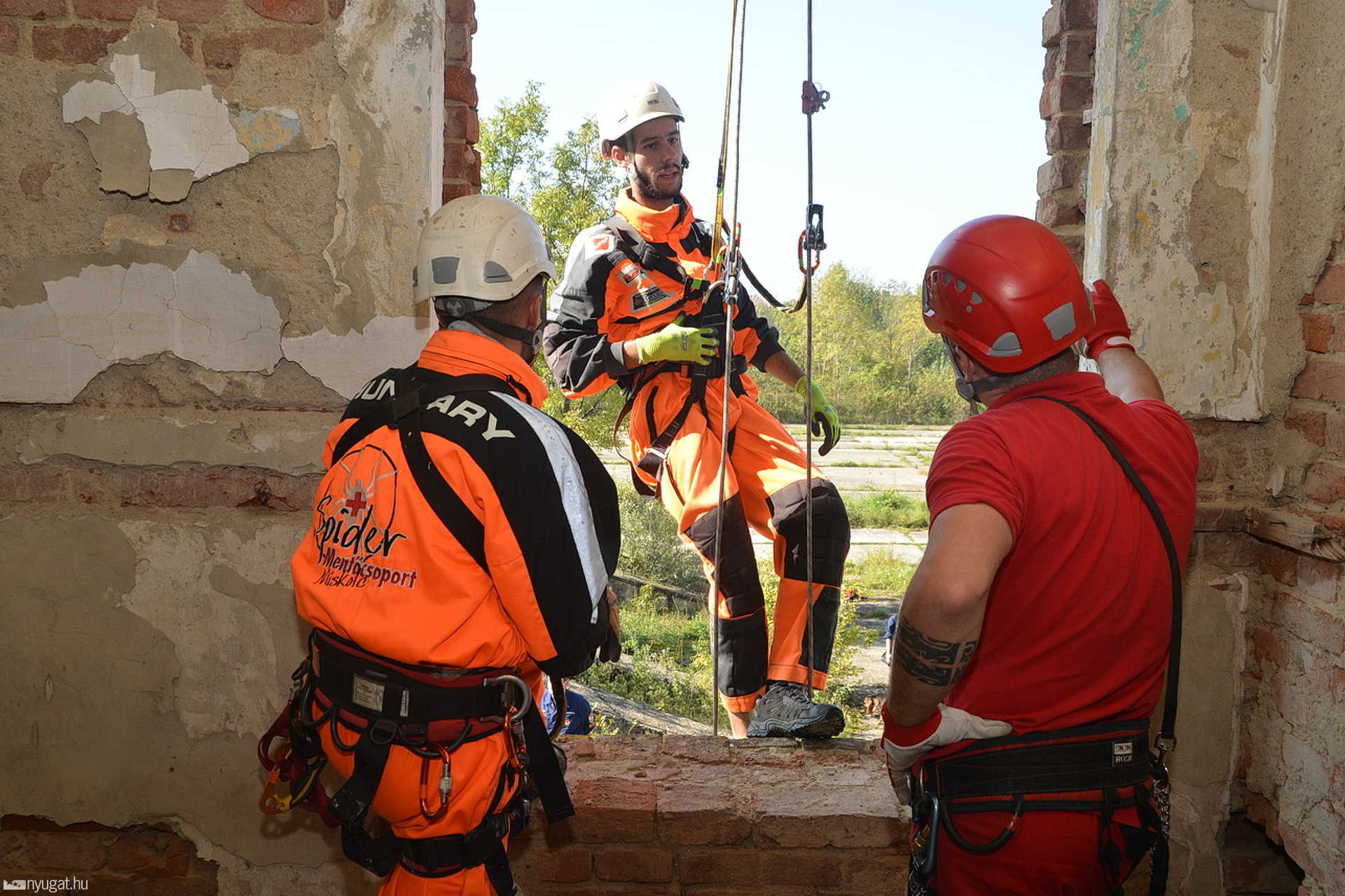 Keresőkutyás képzés Szombathelyen a Spider és a Borostyánkő Mentőcsoporttal