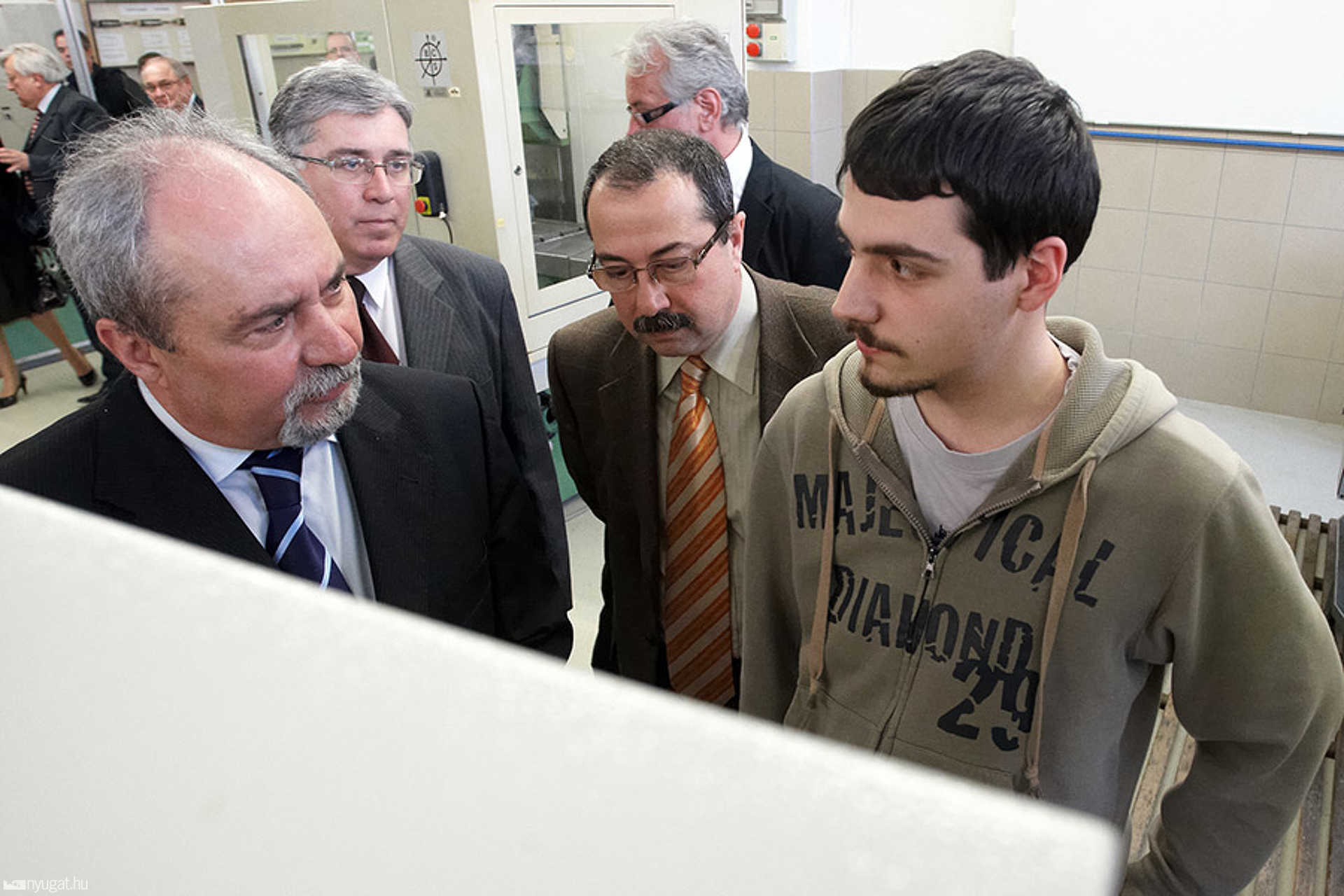 Tanműhelyt avattak a gépipariban