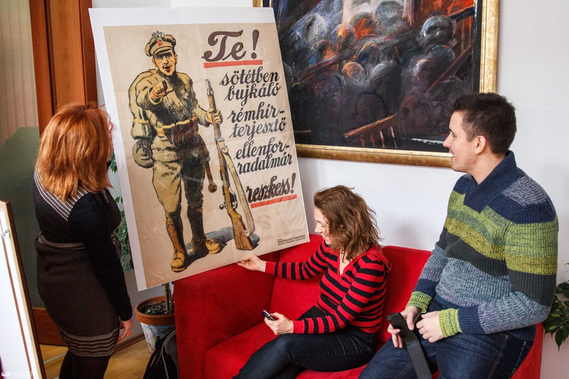 Plakát Czeglédy Csaba gyűjteményéből