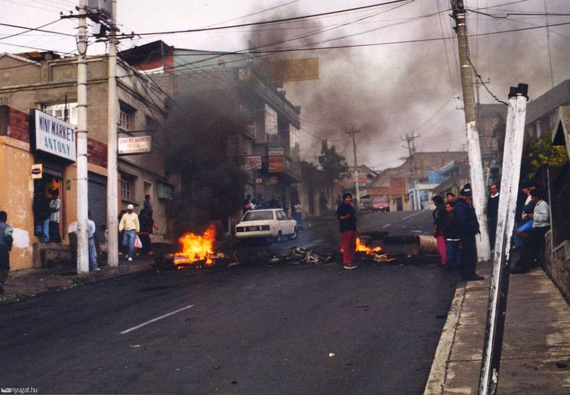 Sztrájk - Ecuador