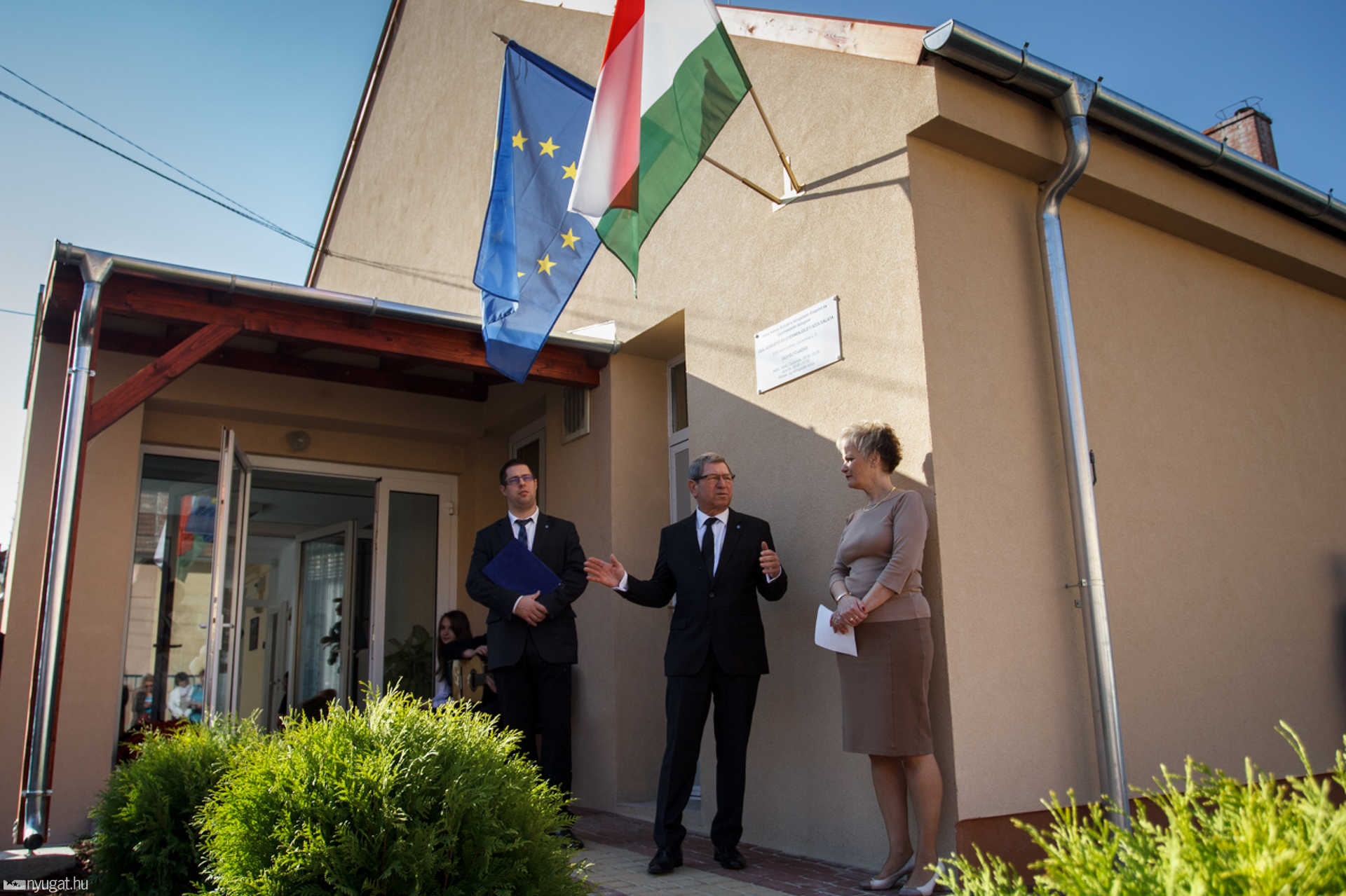 A Pálos Károly Szociális Szolgáltató Központ felújított épületének átadó ünnepsége
