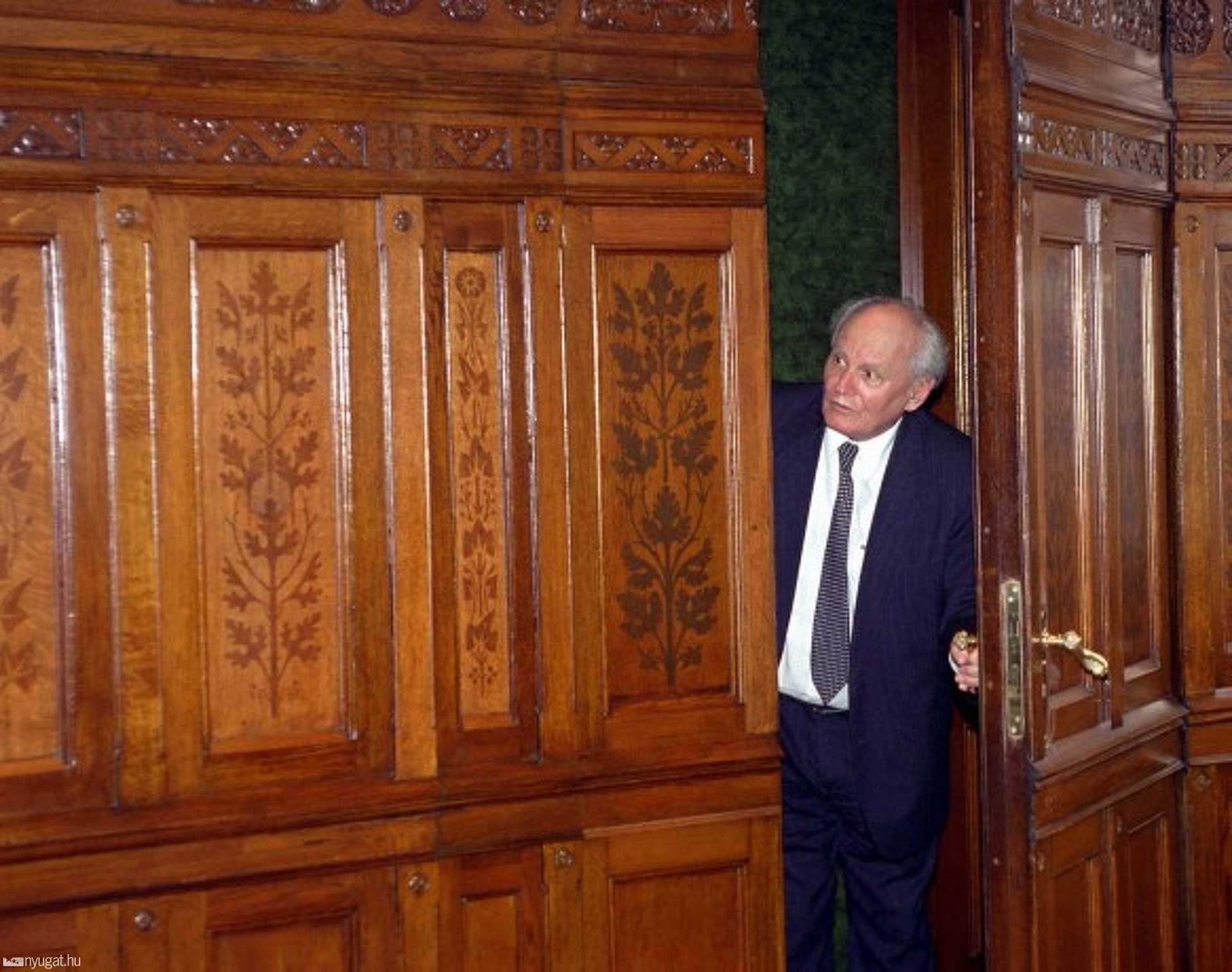 Göncz Árpád a Parlamentben 1994. november 1.