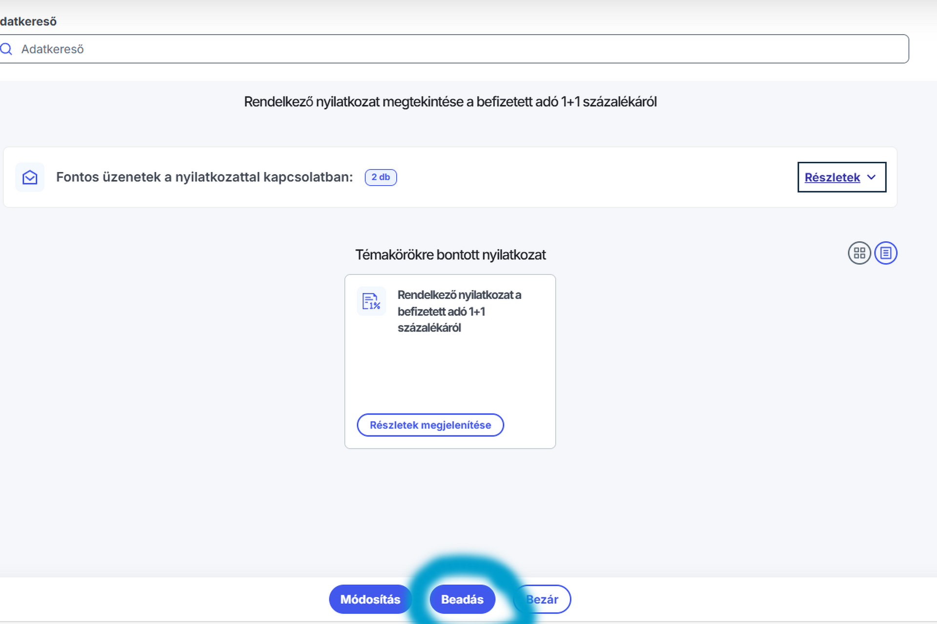 Egy százalék segítség 2026 08