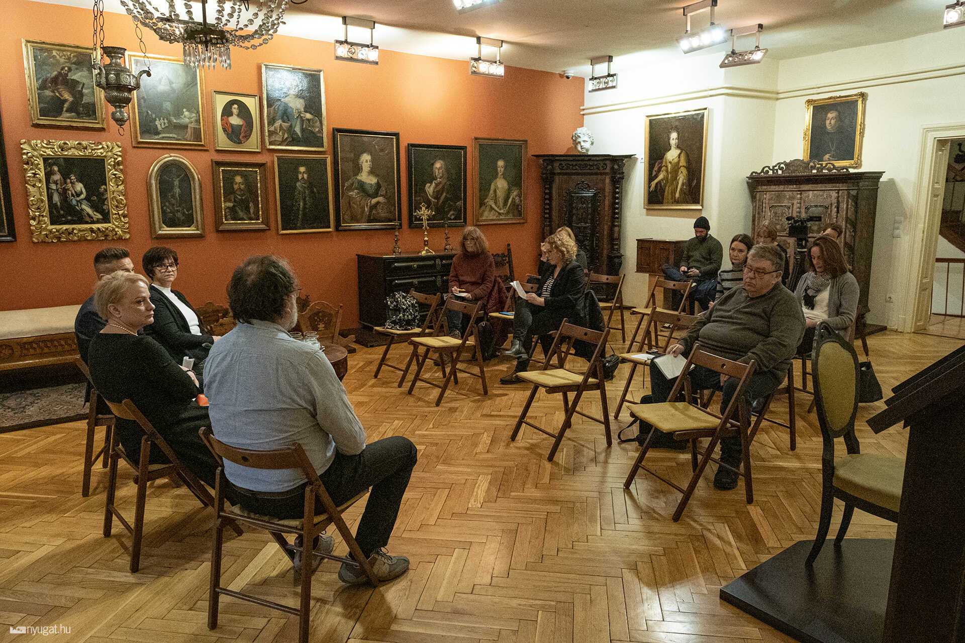 Évindító sajtótájékoztató a Smidt Múzeumban